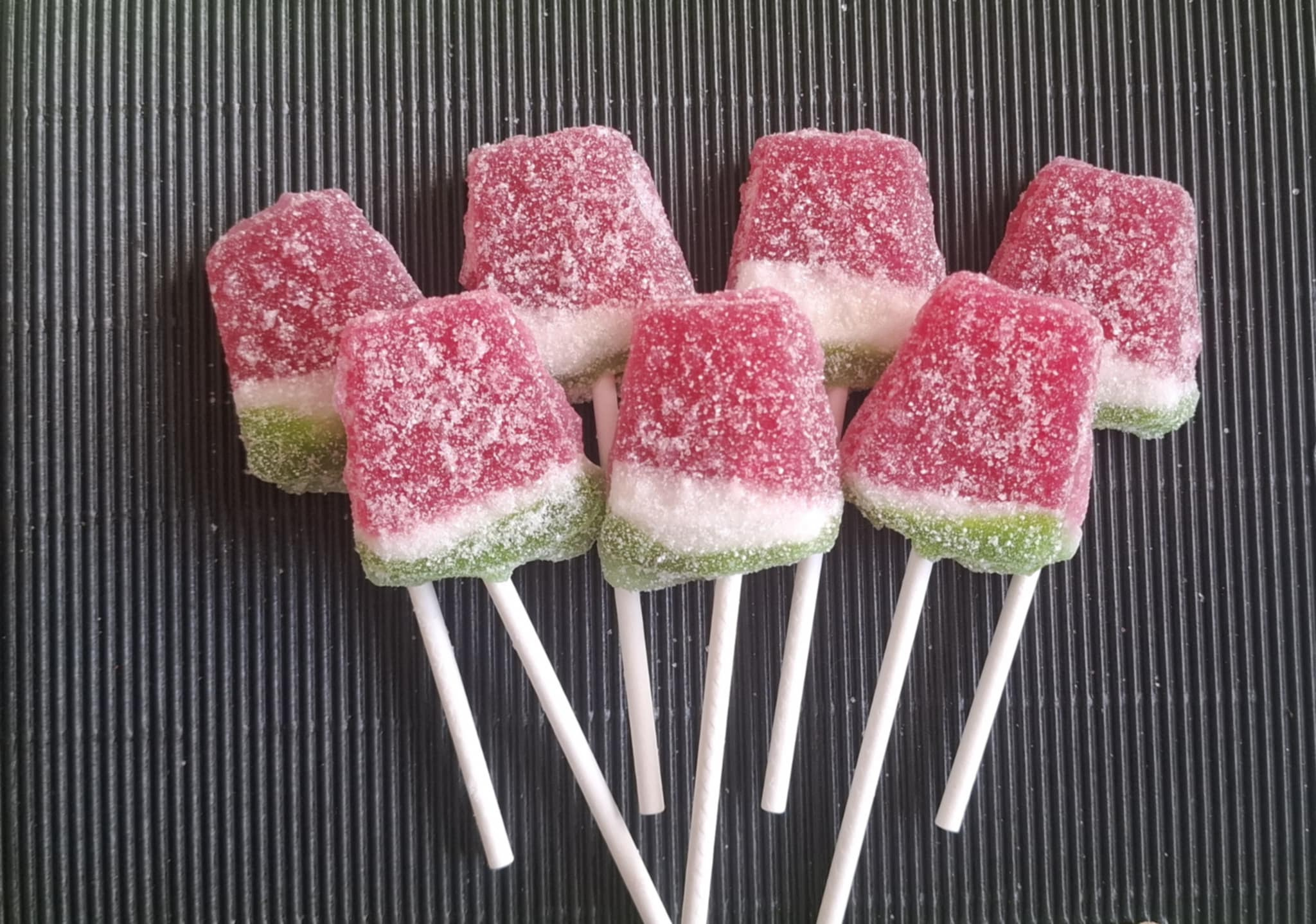 Sucettes Pastèque
