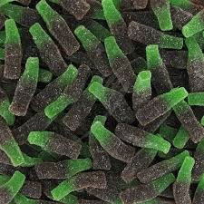 Bouteille Coca verte/marron