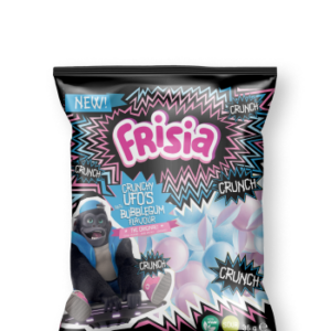 Ovnis croquants en chewing-gum